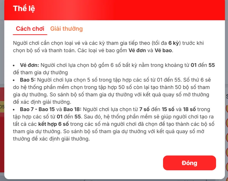 Cẩm Nang Sát Phạt Bảng Vé Số Power 655 Tại Bin88 Săn Jackpot Trăm Tỷ