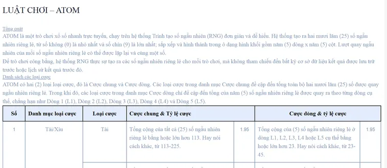 Khám Phá Sảnh Cược Quay Số Atom Tại Bin88 Đỉnh Cao Rinh Quà Khủng Liền Tay
