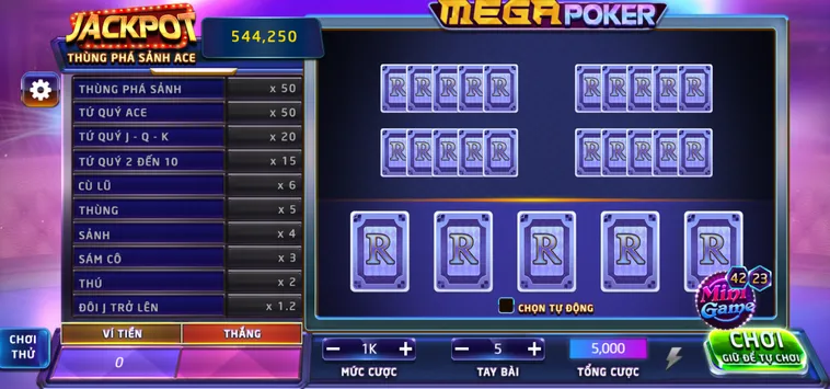 Cẩm Nang Sát Phạt Sảnh Mega Poker Tại Bin88 Thắng Lớn Cho Bài Thủ
