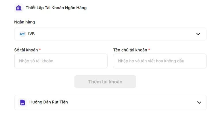 Rút Tiền Về Tài Khoản Ngân Hàng Thần Tốc An Toàn Tuyệt Đối Tại Bin88
