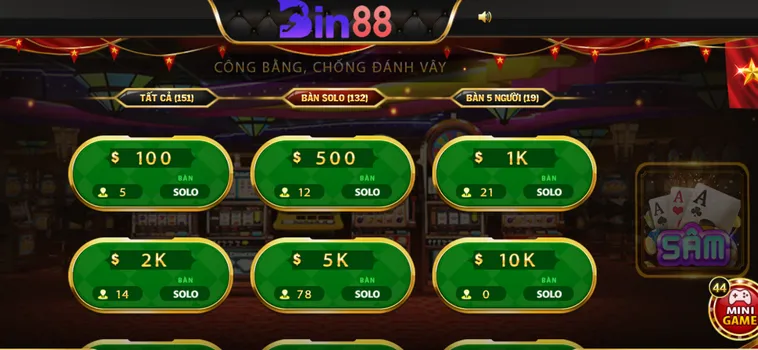 Sâm Lốc Bin88 Đấu Trường Dân Gian Số Hóa Báo Sâm Thần Tốc Rinh Quà Khủng