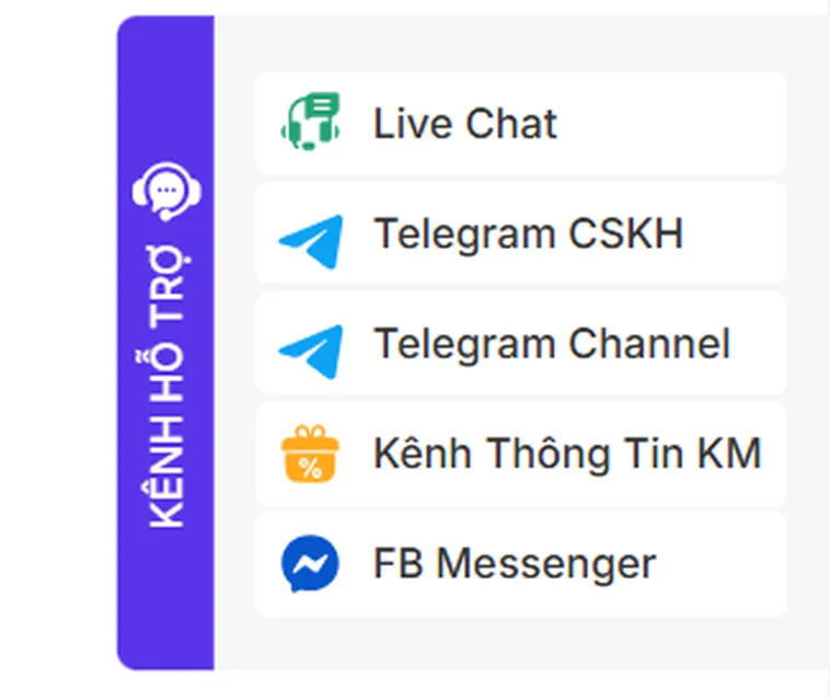Đội ngũ hỗ trợ khách hàng hoạt động 24/7.